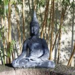 Sitzende Buddha Figur 75cm